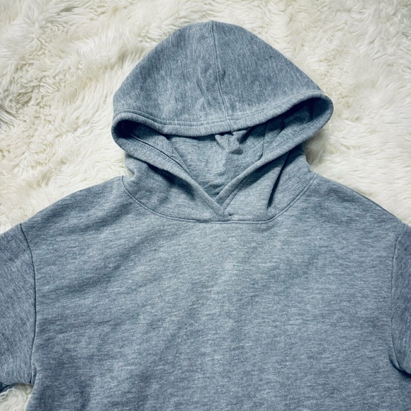 Converse Youth Girls Hoodie With Foil Pink Leopard Lettering - Picture 5 of 6